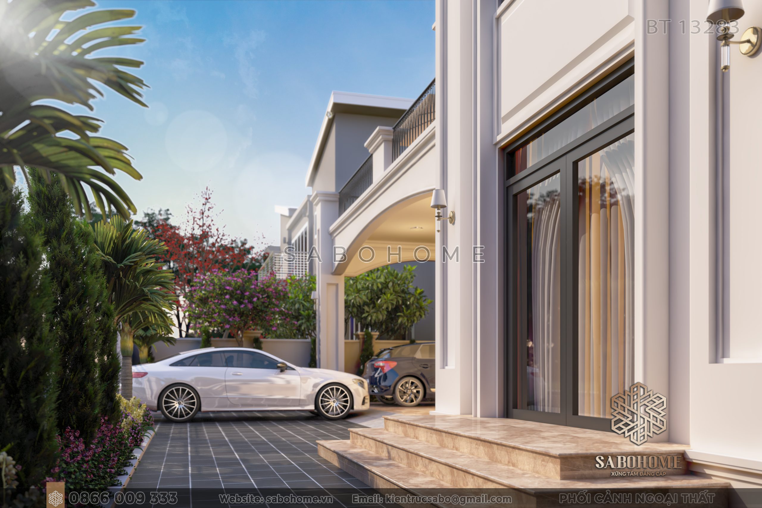 Mãn nhãn biệt thự biệt lập tân cổ điển siêu độc đáo - BT13283