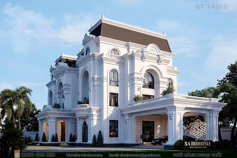 dinh-cao-thiet-ke-biet-thu-4-tang-tan-co-dien-mai-mansard-bt14268-3