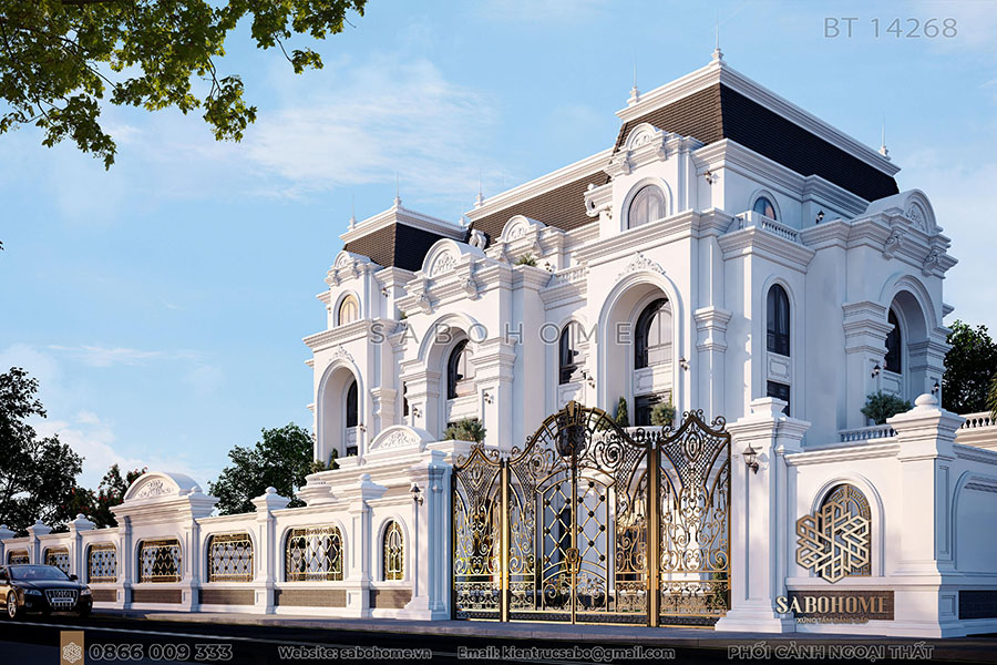 dinh-cao-thiet-ke-biet-thu-4-tang-tan-co-dien-mai-mansard-bt14268-5
