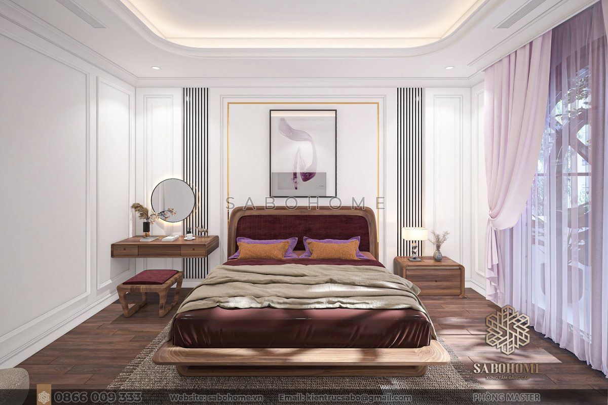 Lựa chọn thiết kế phòng ngủ hiện đại tinh tế cho gia đình nhiều thế hệ - SABOHOME