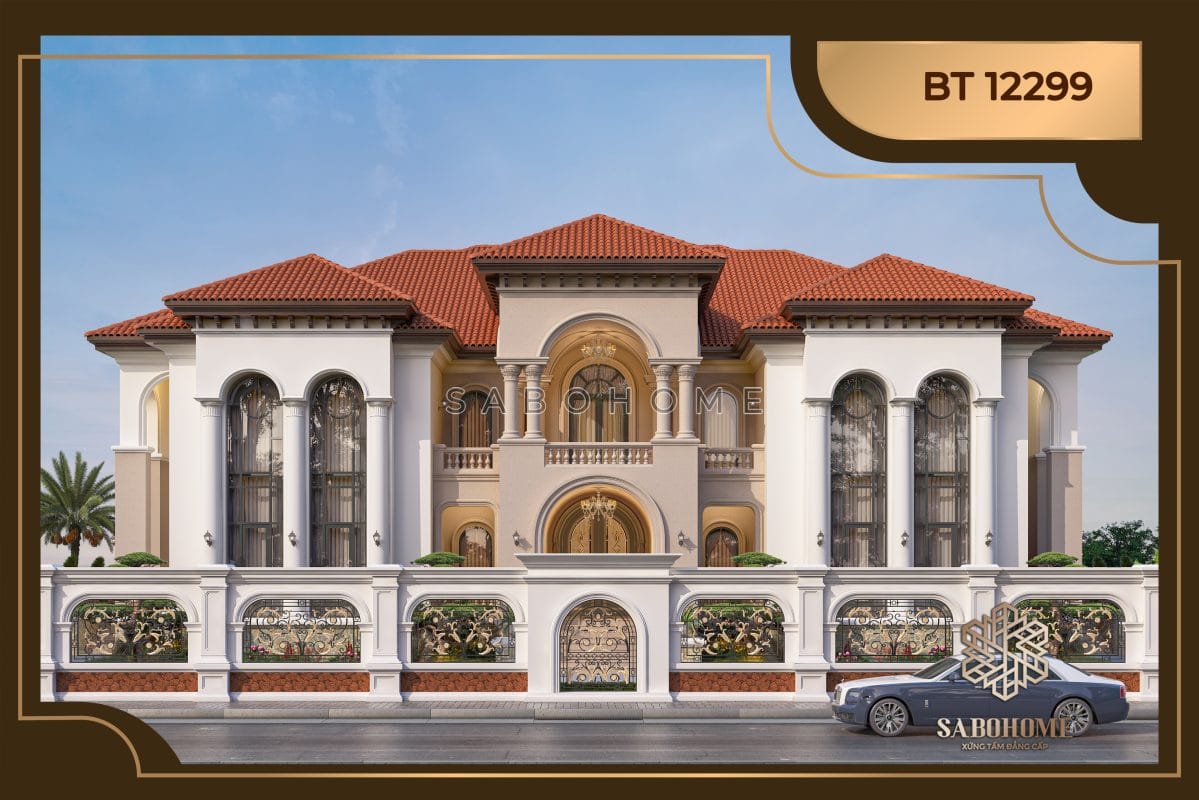 Biệt thự tân cổ điển Sabohome - Sự kết hợp tuyệt vời giữa sự sang trọng và sự độc nhất vô nhị
