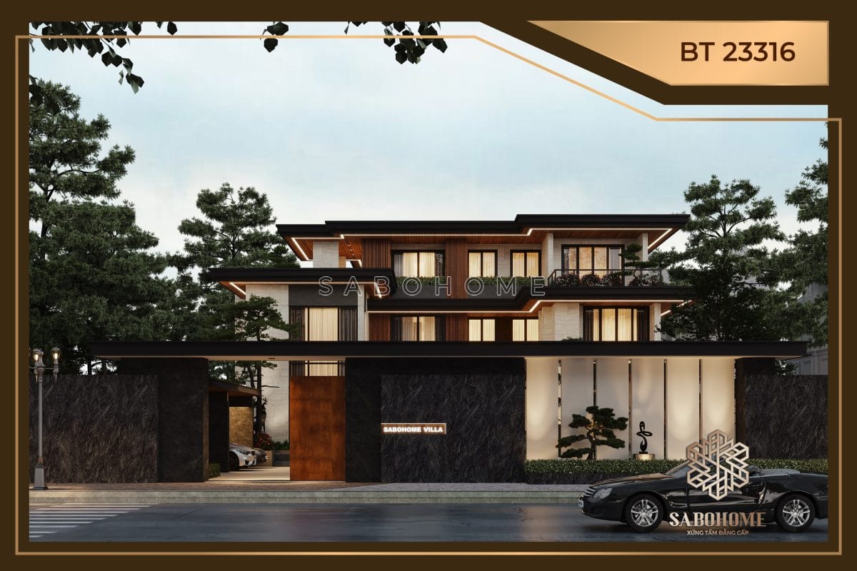 Biệt thự Sabohome - Sự kết hợp lý tưởng giữa sang trọng và tiện nghi tối đa trong không gian sống