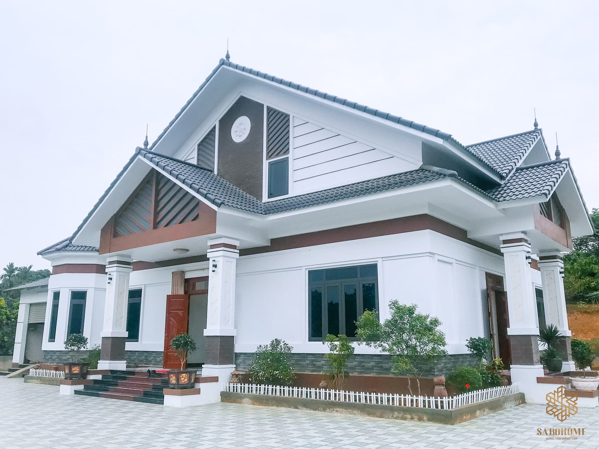 Sabohome - Xây dựng biệt thự 1 tầng, tạo dựng không gian sống đẳng cấp và tinh thần hiện đại Biệt thự 1 tầng - Sabohome mang đến không gian sống đẳng cấp và tiện ích