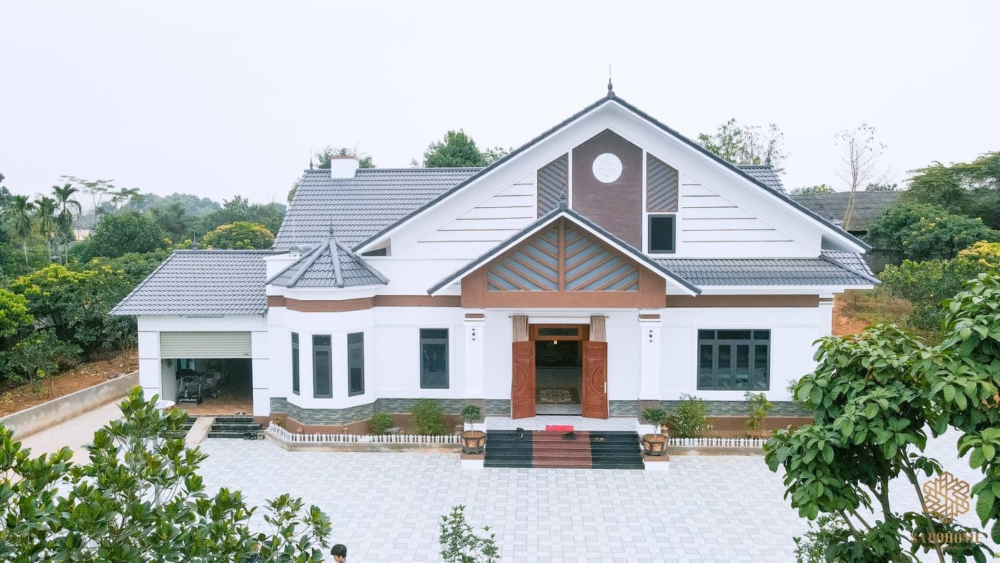 Đắm chìm trong không gian sống đẳng cấp và tiện nghi tối đa tại biệt thự vườn hiện đại của SaboHome