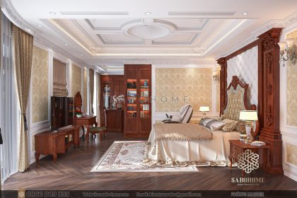 Phòng ngủ Master Sabohome - nơi bạn tạo dựng kỷ niệm vĩnh cửu và chia sẻ niềm vui với những người thân yêu
