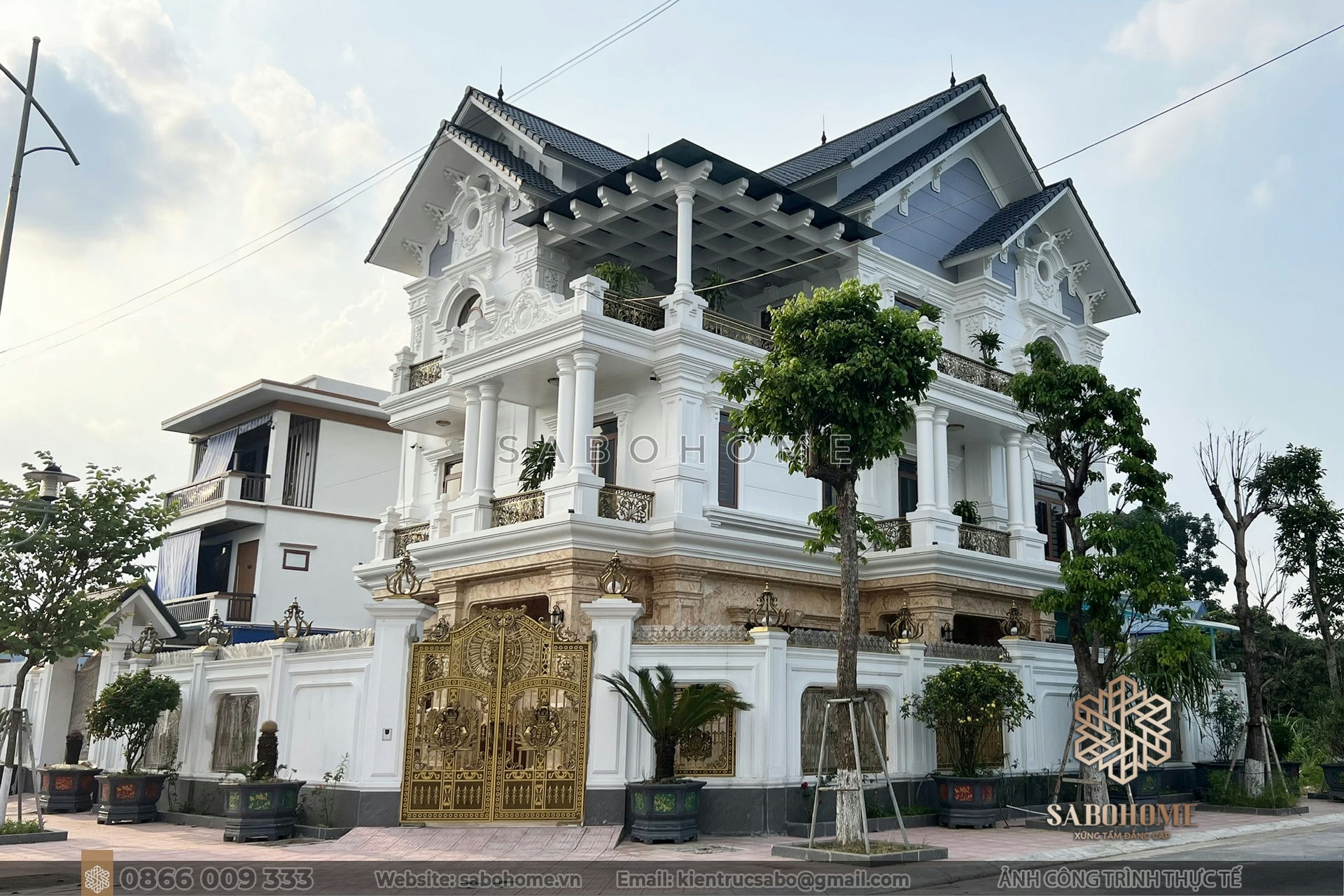 Khám phá không gian sống mới - Thiết kế biệt thự 3 tầng Thái Nguyên đem đến sự đổi mới Nghệ thuật thiết kế biệt thự 3 tầng - Thái Nguyên Villa tạo dấu ấn
