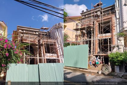 Thiết kế biệt thự 4 tầng Sài Gòn - Sự tinh tế và độc đáo trong từng chi tiết