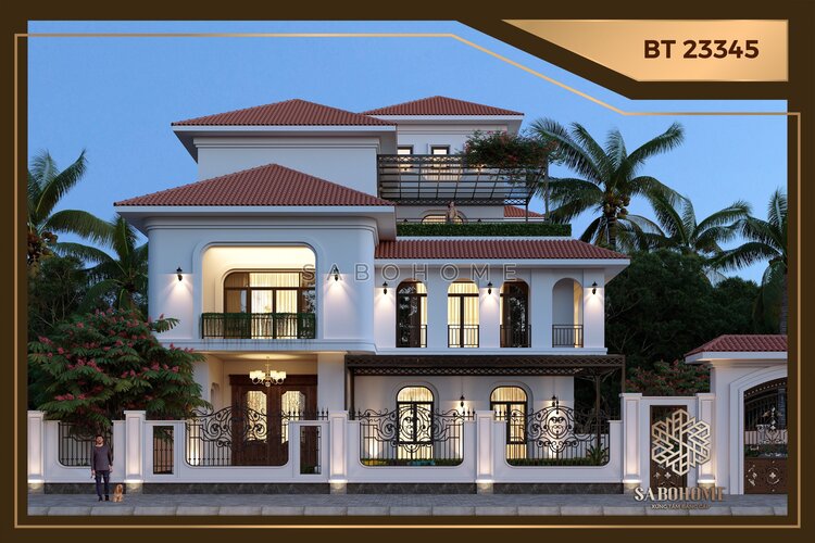 Biệt Thự Hiện Đại 323m2 Điện Biên - Sự Đẳng Cấp Từ SABOHOME